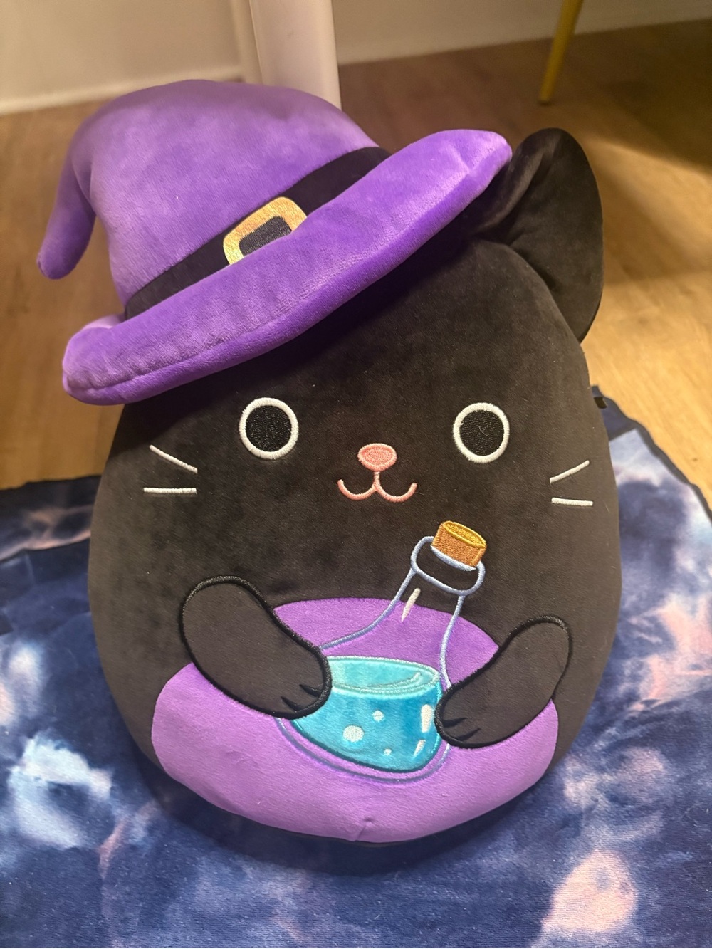 🐈‍⬛💜 Squishmallows Autumn the Black Cat Plush 💜🐈‍⬛